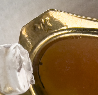 Gold Cameo and Diamond Ring and Cameo Earrings, Group of 3