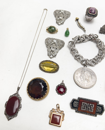 Fine and Costume Jewelry, Group of 20