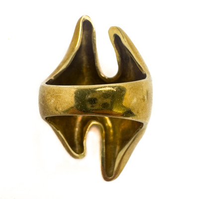 Gold Sculptural Ring