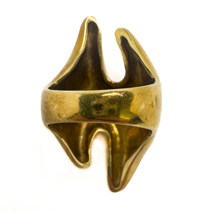 Gold Sculptural Ring