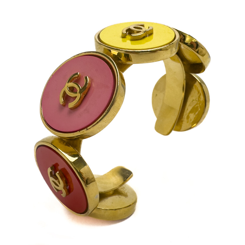 Chanel - Logo Cuff Bracelet