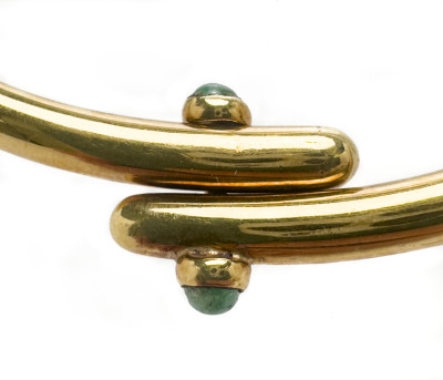 Tiffany &amp; Co. - Gold Emerald Collar