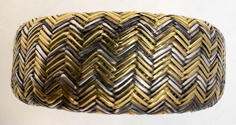 Angela Cummings - Silver and Gold Cuff Bracelet