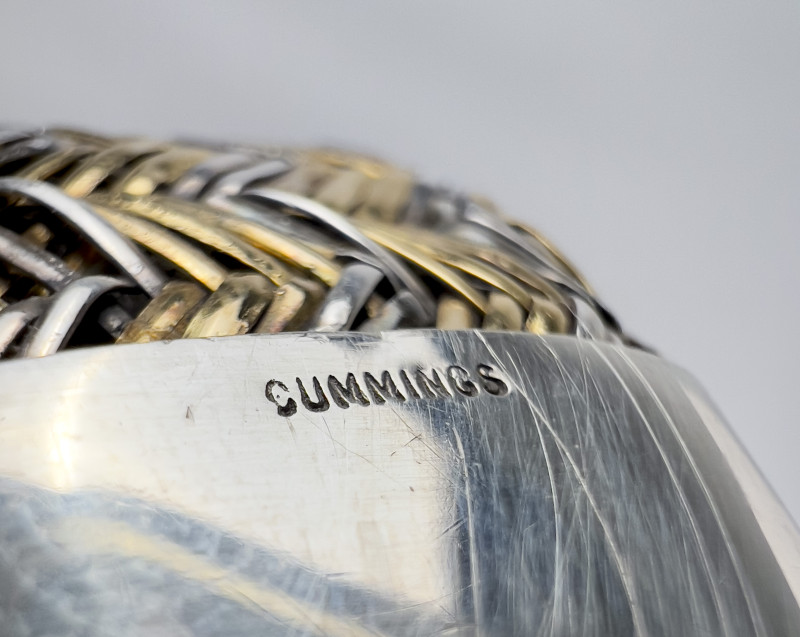 Angela Cummings - Silver and Gold Cuff Bracelet