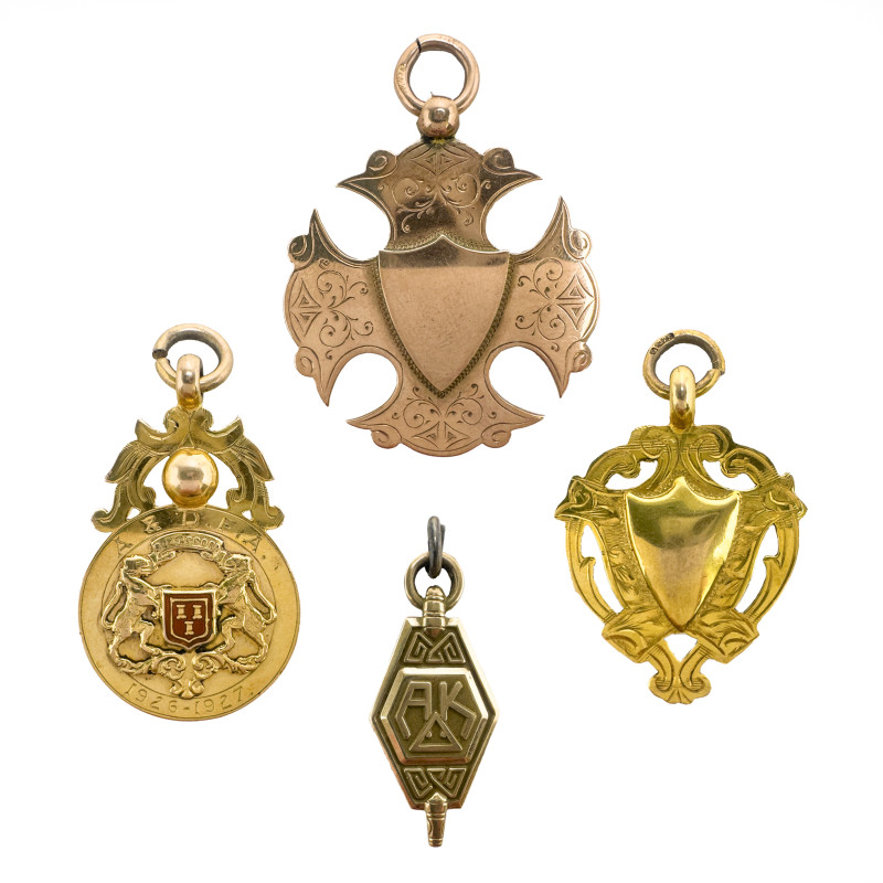 Gold Charms, Group of 4