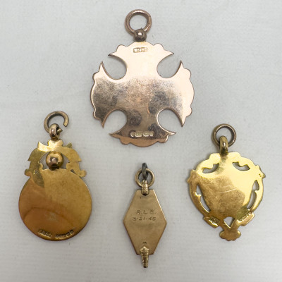 Gold Charms, Group of 4