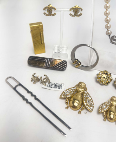 Chanel, Cartier, Dior, and Others - Designer Costume Jewelry and Accessories
