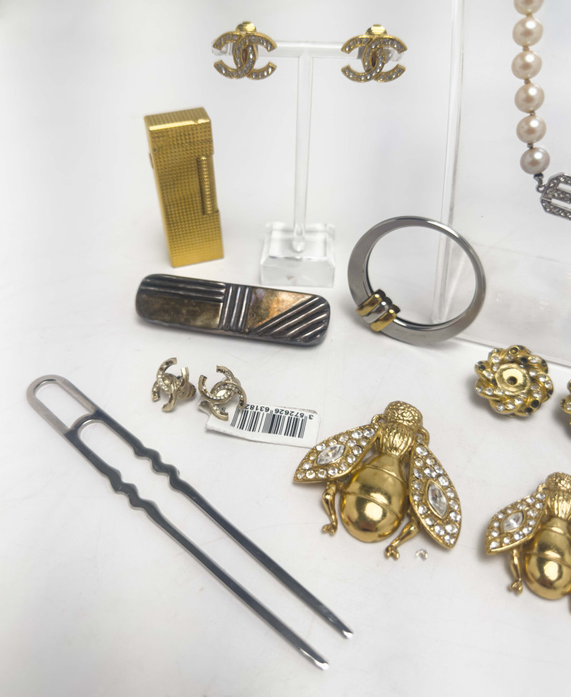 Chanel, Cartier, Dior, and Others - Designer Costume Jewelry and Accessories