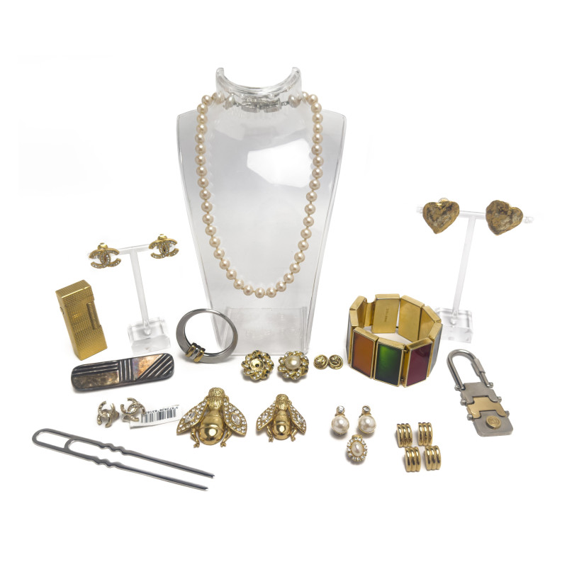 Chanel, Cartier, Dior, and Others - Designer Costume Jewelry and Accessories