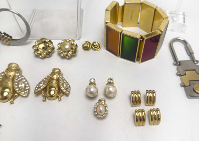 Chanel, Cartier, Dior, and Others - Designer Costume Jewelry and Accessories