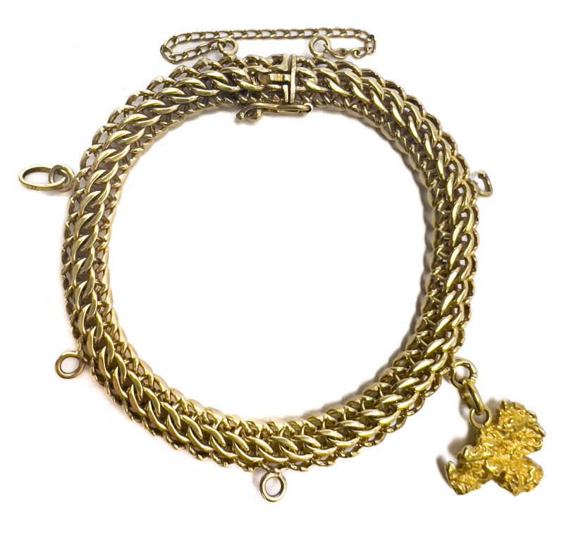 Gold Charm Bracelet