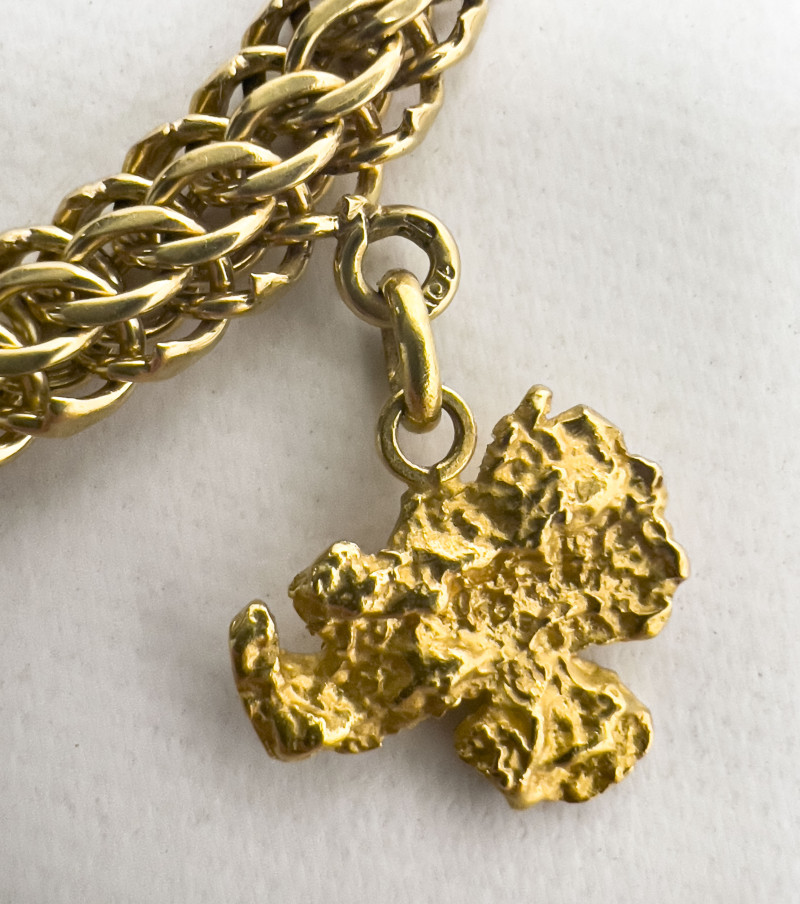 Gold Charm Bracelet