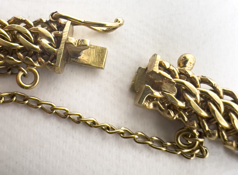 Gold Charm Bracelet
