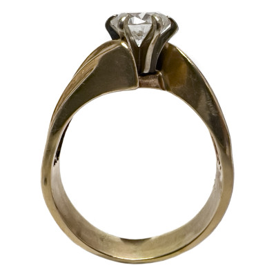 Gold and Diamond Ring