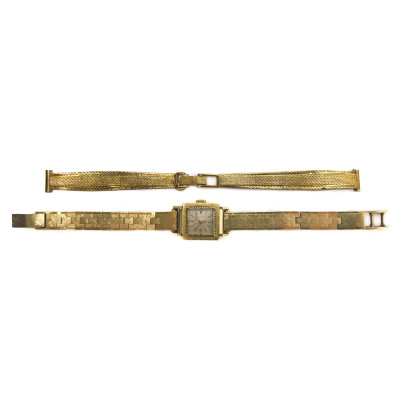 Jaeger-LeCoultre - Gold Watch and Watch Band