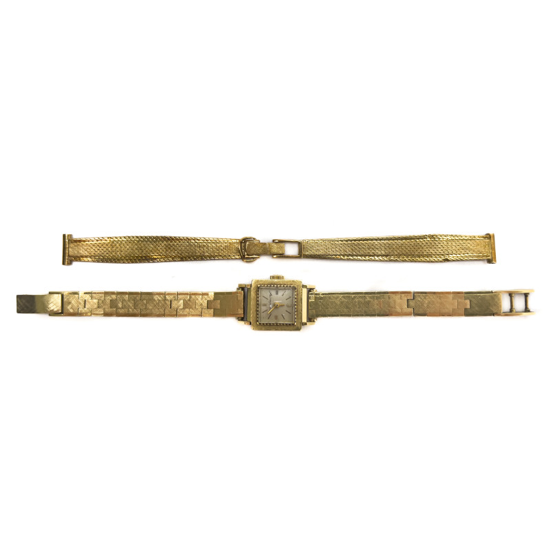 Jaeger-LeCoultre - Gold Watch and Watch Band
