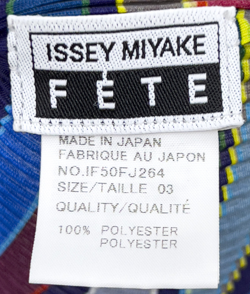 Issey Miyake - Pleats Please Patterned Tops, Group of 6