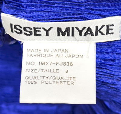 Issey Miyake - Pleats Please Long Sleeve and Other Tops, Group of 6