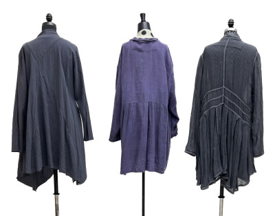 Cynthia Ashby  - Jacket and Oversized Shirts, Group of 3