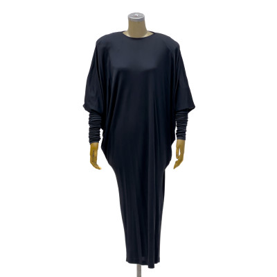 Image for Lot Norma Kamali - Black Dress with Long Sleeves