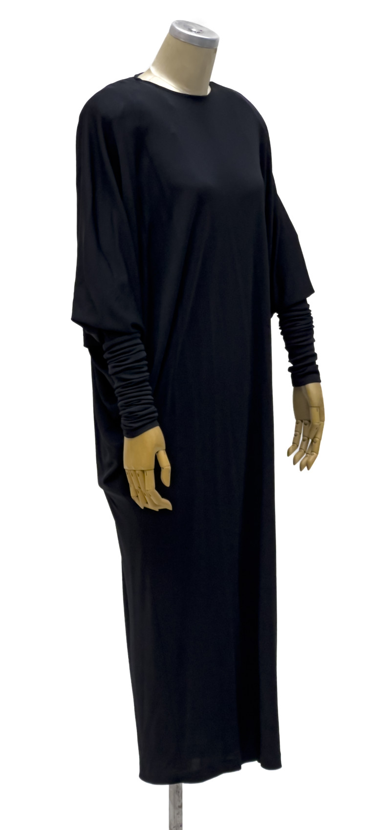 Norma Kamali - Black Dress with Long Sleeves