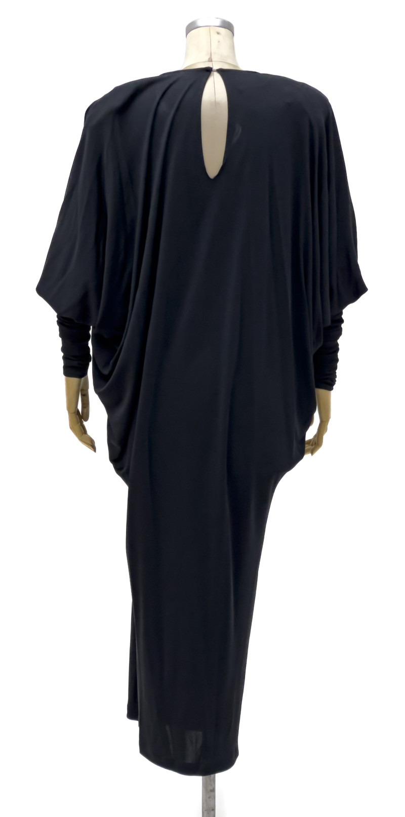 Norma Kamali - Black Dress with Long Sleeves
