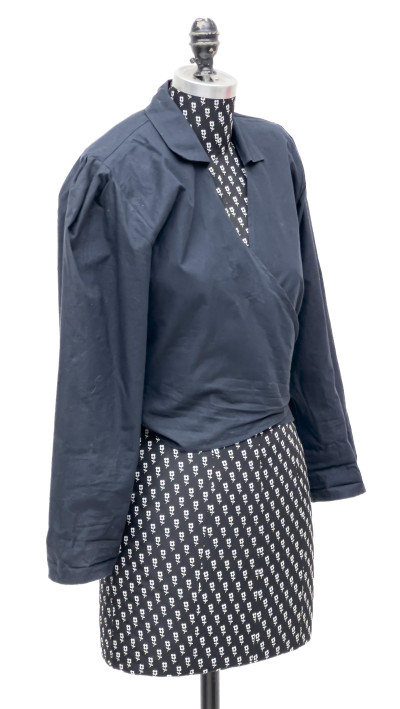 Norma Kamali - Collared Wrap Shirts, Group of 3