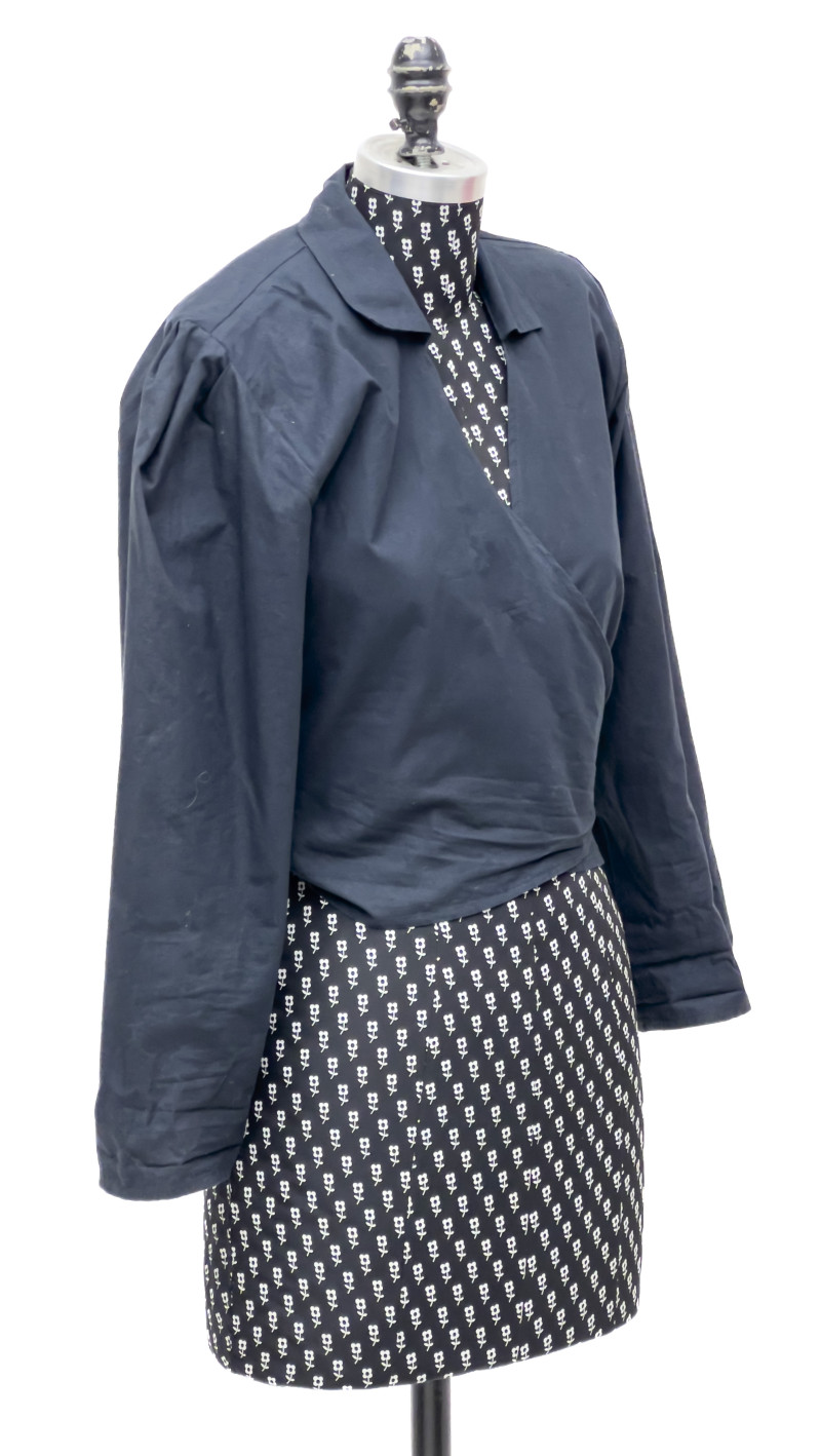 Norma Kamali - Collared Wrap Shirts, Group of 3