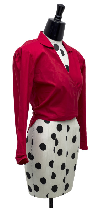 Norma Kamali - Collared Wrap Shirts, Group of 3