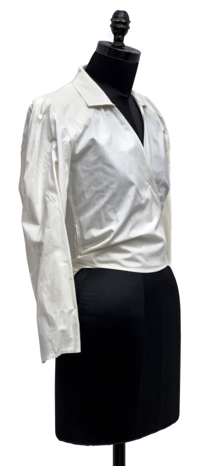 Norma Kamali - Collared Wrap Shirts, Group of 3