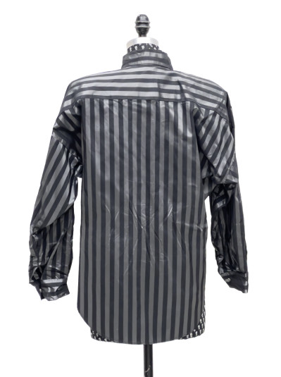 Norma Kamali - Black and Silver Jacket, Shirt, and Blazer, Group of 3