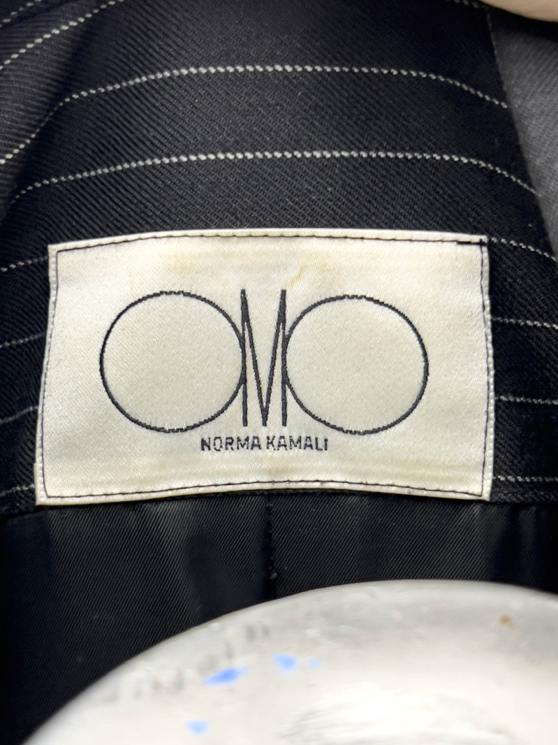 Norma Kamali - Black and Silver Jacket, Shirt, and Blazer, Group of 3