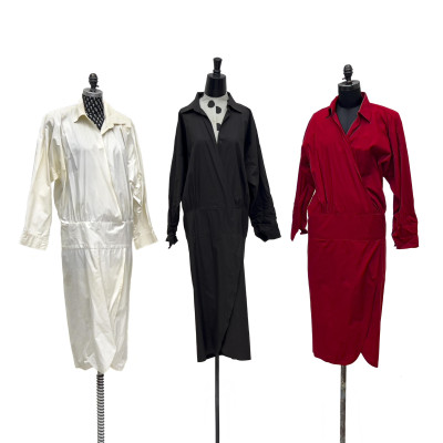 Image for Lot Norma Kamali - Shirt Dresses, Group of 3