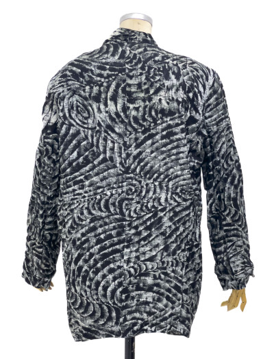 Yohji Yamamoto - Black and White Pattern Blazer