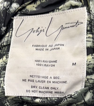 Yohji Yamamoto - Black and White Pattern Blazer