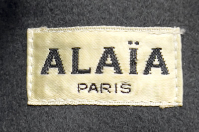 Alaïa - Gray Pea Coat