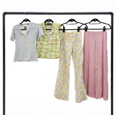 Image for Lot Micmac St Tropez - Shirts, Pants, and Skirt, Group of 4