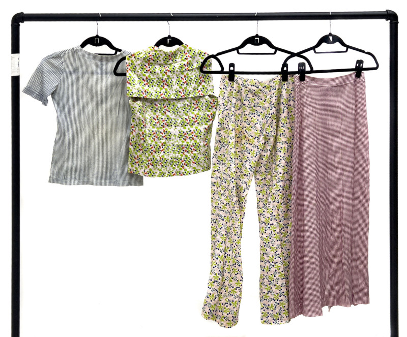 Micmac St Tropez - Shirts, Pants, and Skirt, Group of 4