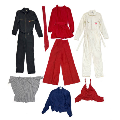 Image for Lot Vintage Coveralls and other Clothing, Group of 5