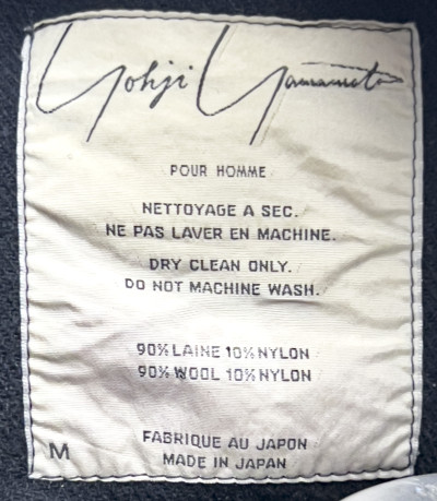 Yohji Yamamoto - Jacket and Shirt