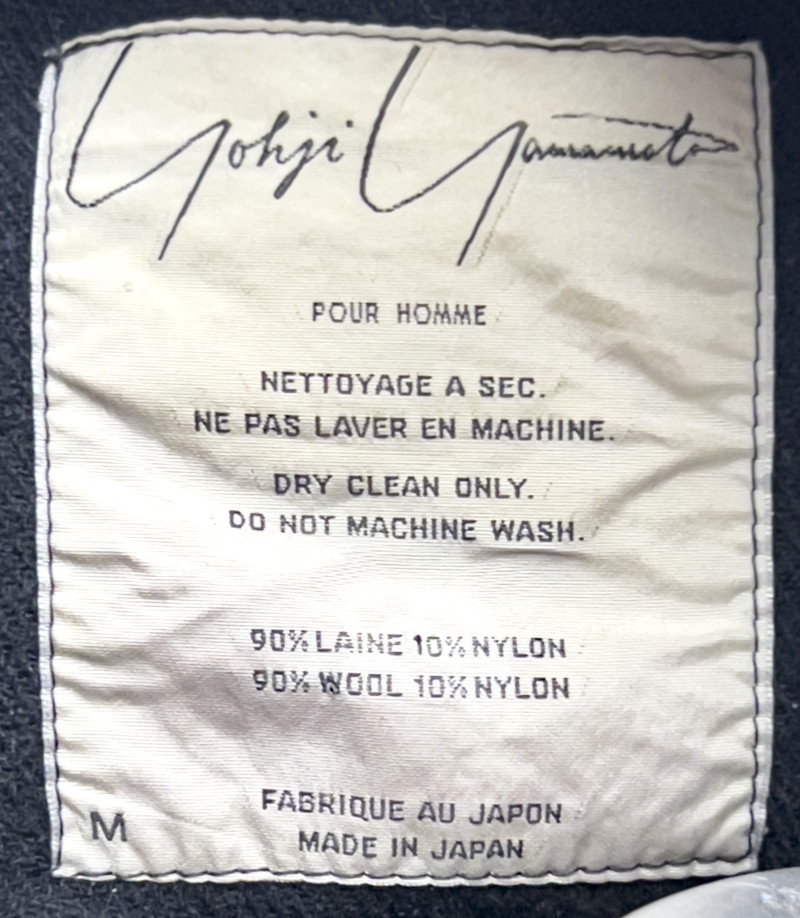 Yohji Yamamoto - Jacket and Shirt