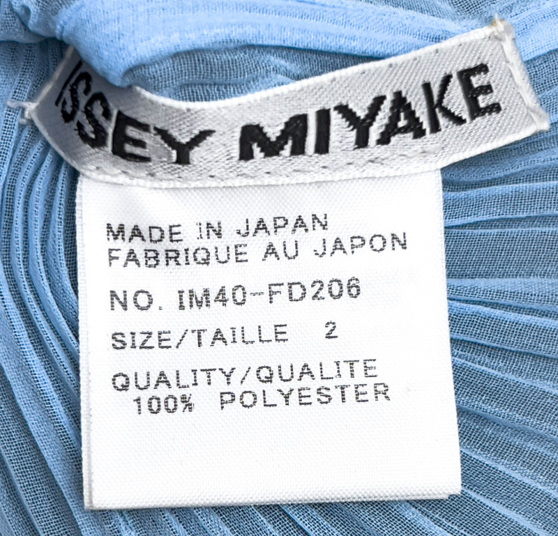 Issey Miyake - Pleats Please Two-Toned Tops, Group of 6