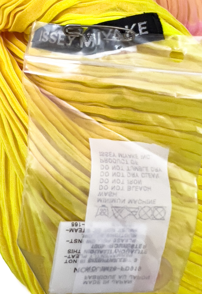 Issey Miyake - Pleats Please Two-Toned Tops, Group of 6