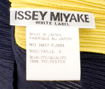 Issey Miyake - Pleats Please Two-Toned Tops, Group of 6