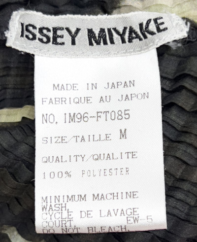 Issey Miyake - Pleats Please Shades of Gray Tops, Group of 5