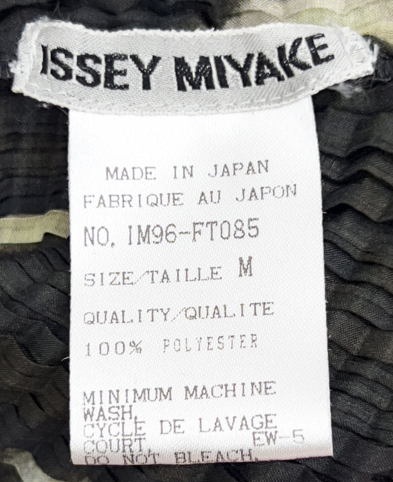 Issey Miyake - Pleats Please Shades of Gray Tops, Group of 5