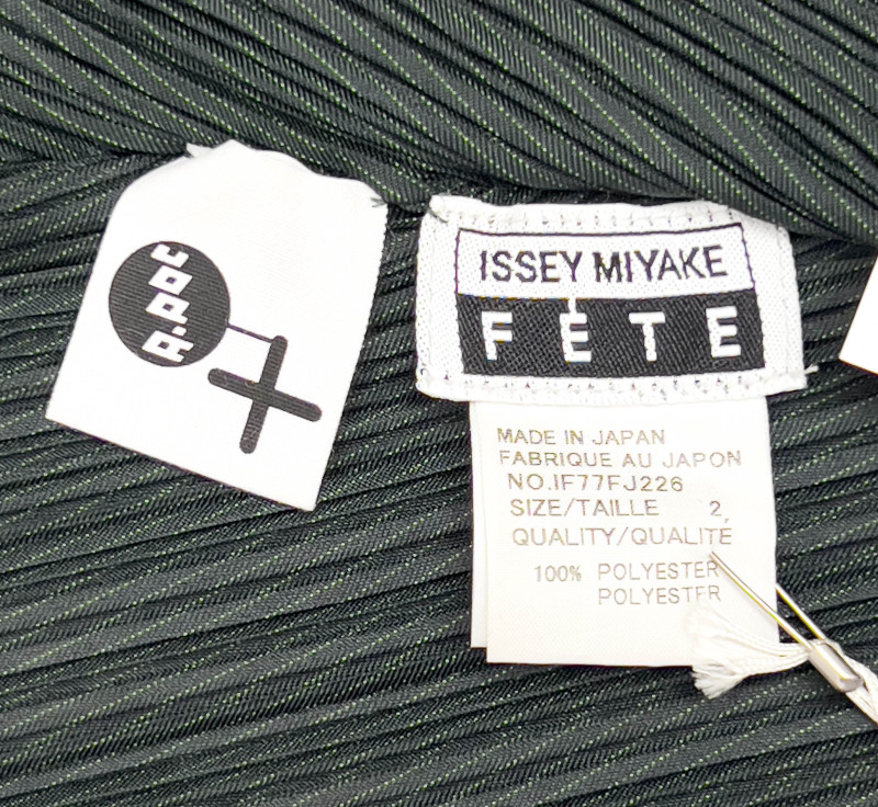 Issey Miyake - Green Dresses, Group of 3