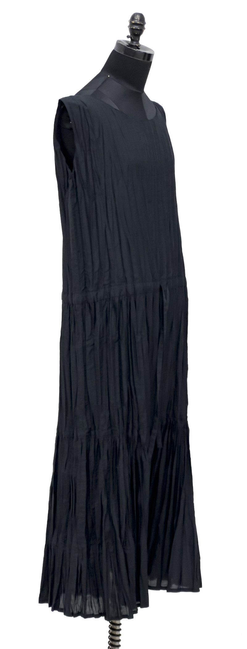 Issey Miyake - Black and Gray Dresses, Group of 3