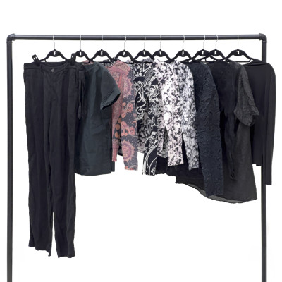 Image for Lot Issey Miyake - Blouses, Shirts, and Pants, Group of 10