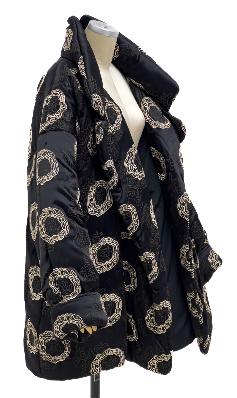 Norma Kamali - Silk Oversized Coat